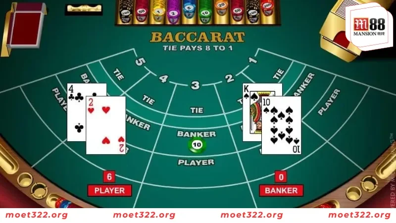 Cách tính điểm cụ thể khi tham gia game bài Baccarat